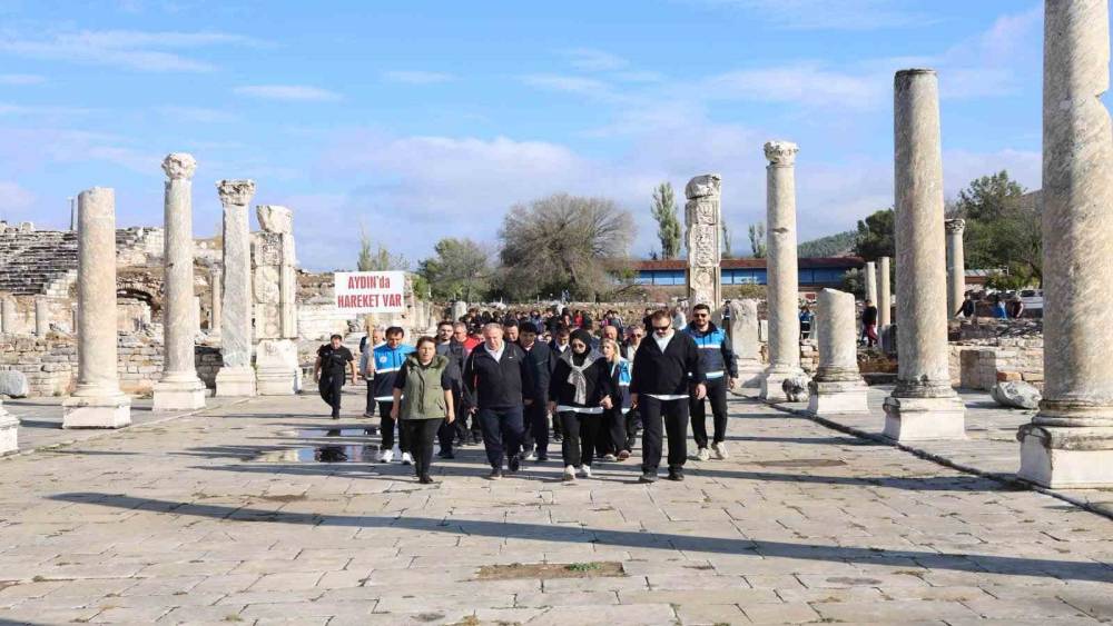 Afrodisias&rsquo;ta sağlıklı yaşam i&ccedil;in adımlar atıldı
