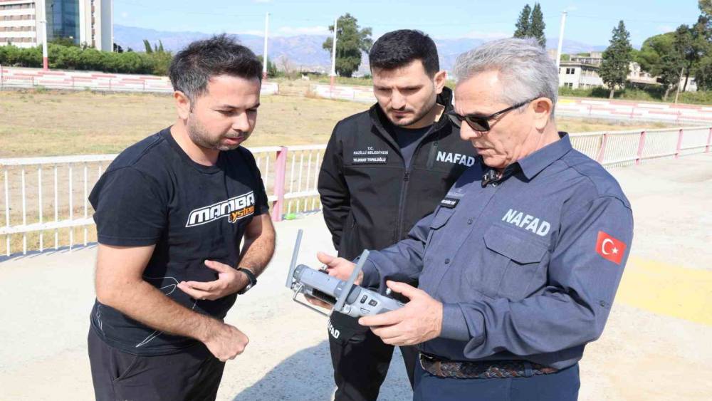 Yapay zeka destekli Afet Drone&rsquo;u Nazilli&rsquo;nin hizmetinde
