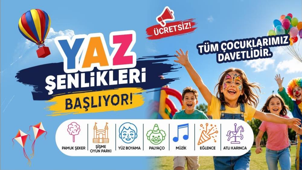 Bozdoğan&rsquo;da &rsquo;&Ccedil;ocuk Şenliği&rsquo; coşkusu yaşanacak
