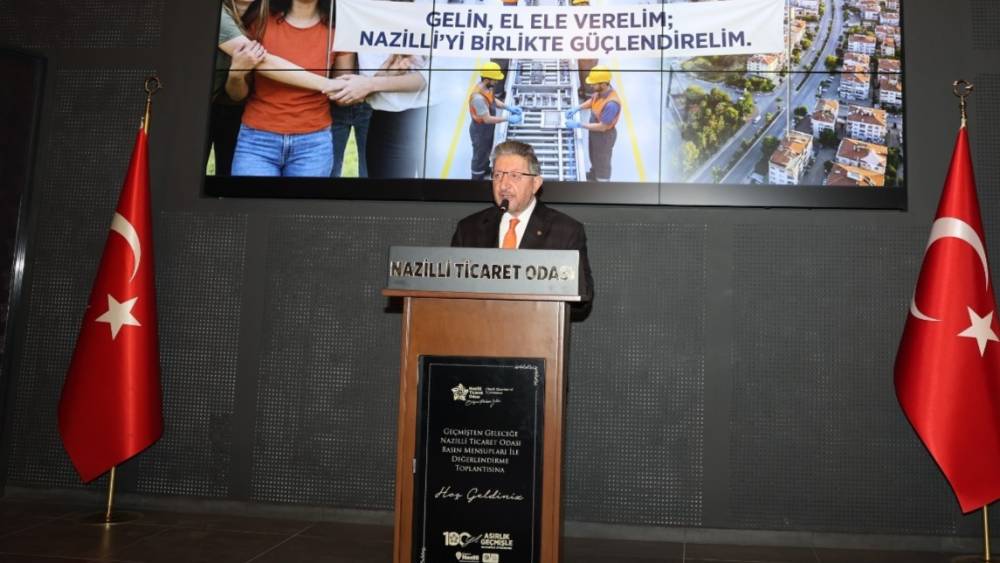 TOBB Başkanı Hisarcıklıoğlu Nazilli&rsquo;ye gelecek
