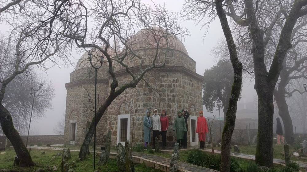 Doğaseverler, Milas&rsquo;ın tarihi yerlerini gezdi
