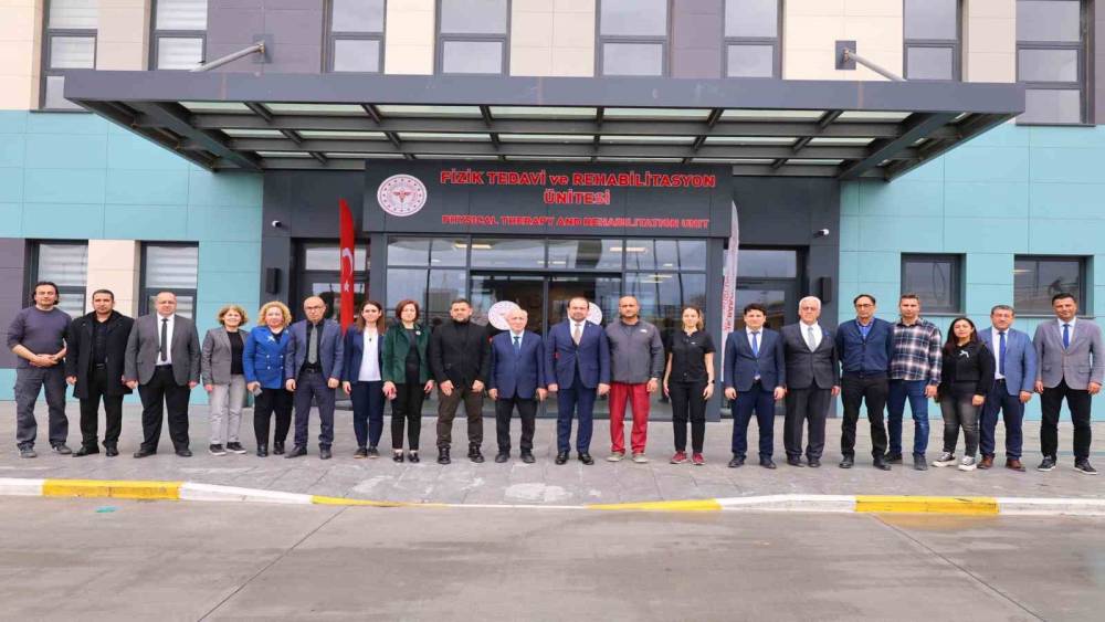 Aydın Şehir Hastanesi&rsquo;nde fizik tedavi &uuml;nitesine yakın inceleme
