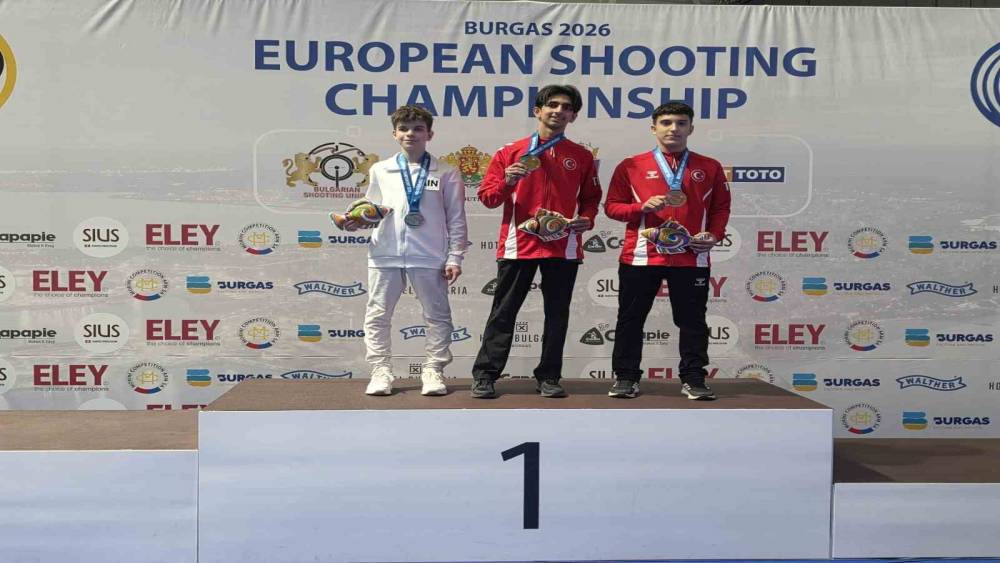 Aydınlı sporcudan Avrupa şampiyonasında &ccedil;ifte madalya
