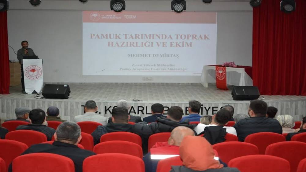 Aydın&rsquo;da pamukta eğitim seferberliği başladı
