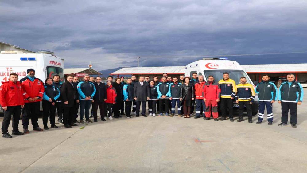 Aydın&rsquo;da UMKE personeline ambulans s&uuml;r&uuml;ş g&uuml;venliği eğitimi
