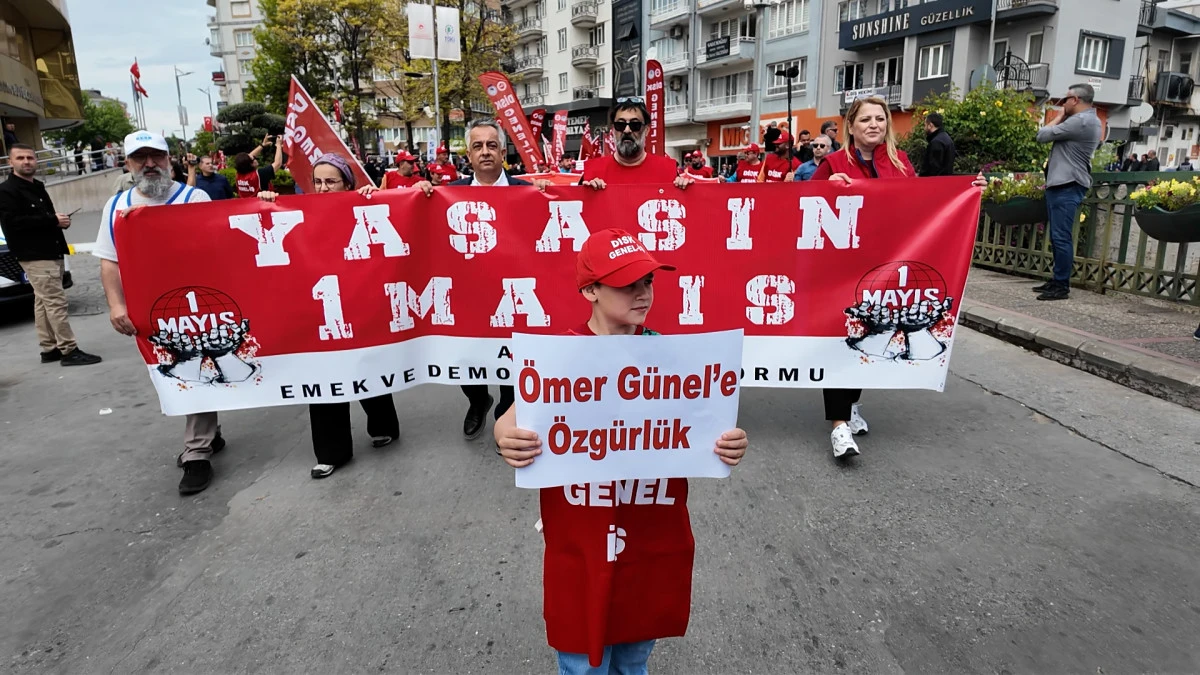 1 MAYIS AYDIN&rsquo;DA COŞKUYLA KUTLANDI