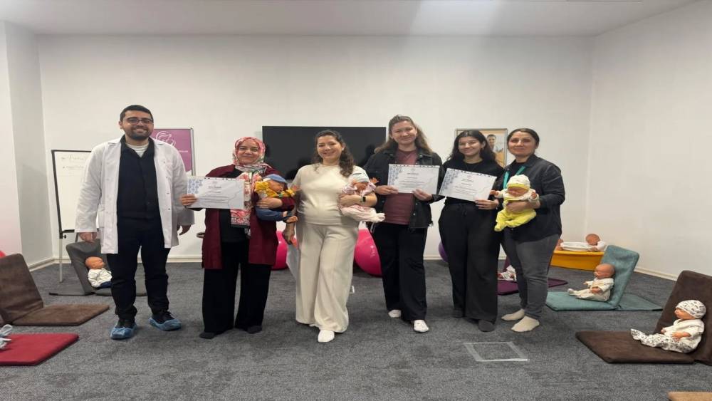 Nazilli&rsquo;de anne adaylarına &rsquo;bilin&ccedil;li gebelik&rsquo; eğitimi
