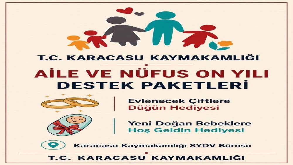 Karacasu&rsquo;da ailelere d&uuml;ğ&uuml;n ve &rsquo;Hoş Geldin Bebek&rsquo; desteği
