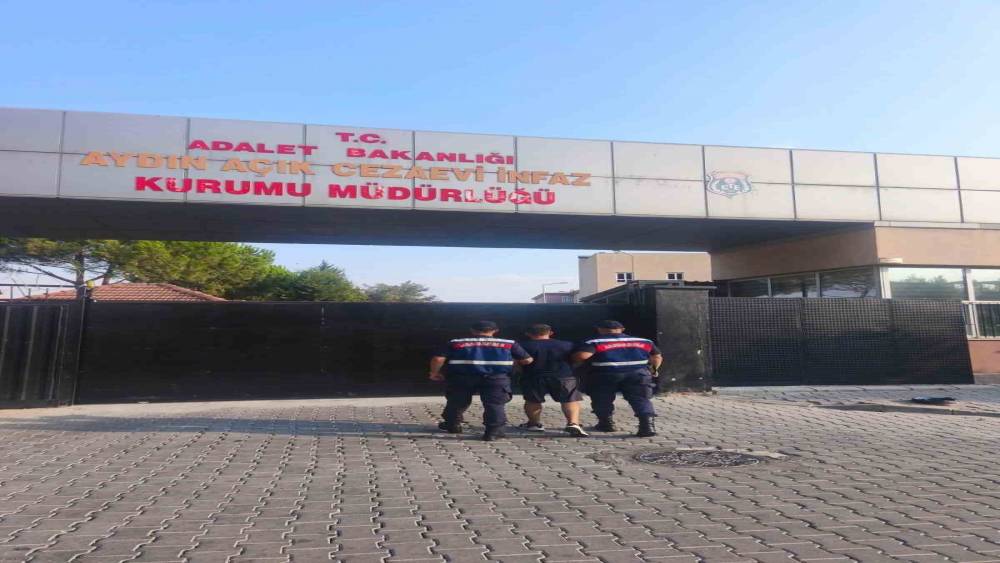 Germencik&rsquo;te 7 yıl 5 ay hapis cezasıyla aranan h&uuml;k&uuml;ml&uuml; yakalandı
