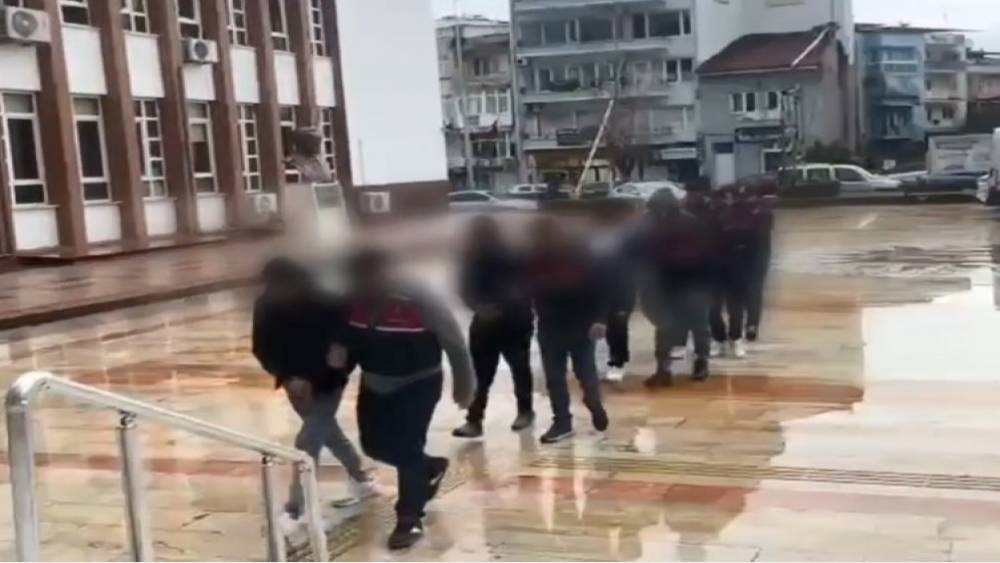 Aydın&rsquo;da ter&ouml;r &ouml;rg&uuml;t&uuml; propagandası yapan ş&uuml;pheliler yakalandı
