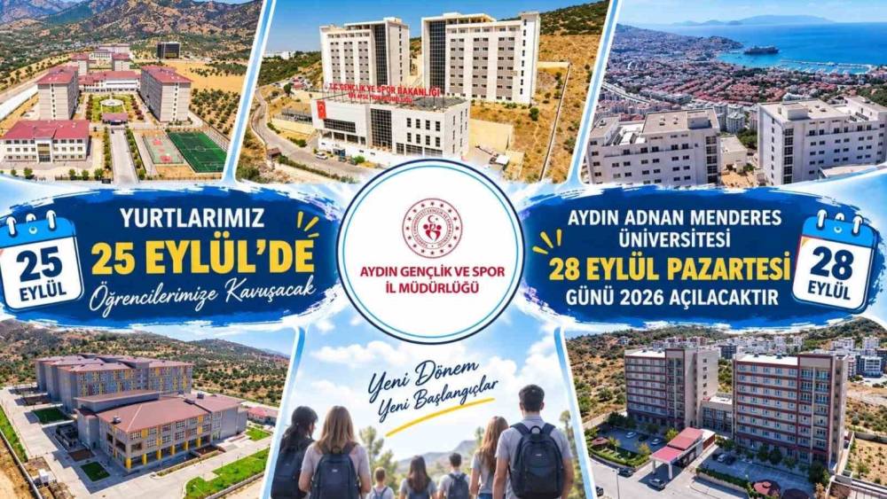 Aydın&rsquo;da &uuml;niversite &ouml;ğrencileri i&ccedil;in geri sayım başladı
