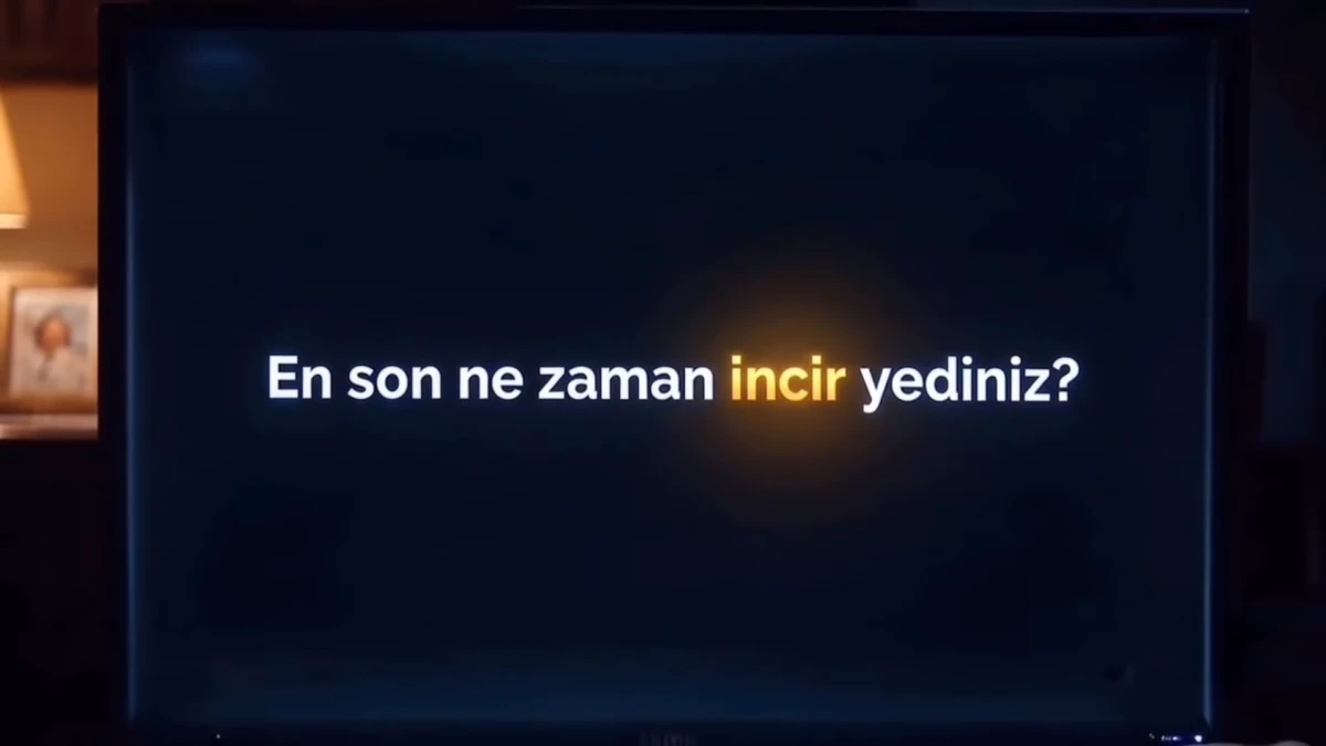 17 yıl sonra incir akıllara geldi: &Ccedil;er&ccedil;ioğlu&rsquo;ndan ilk tanıtım