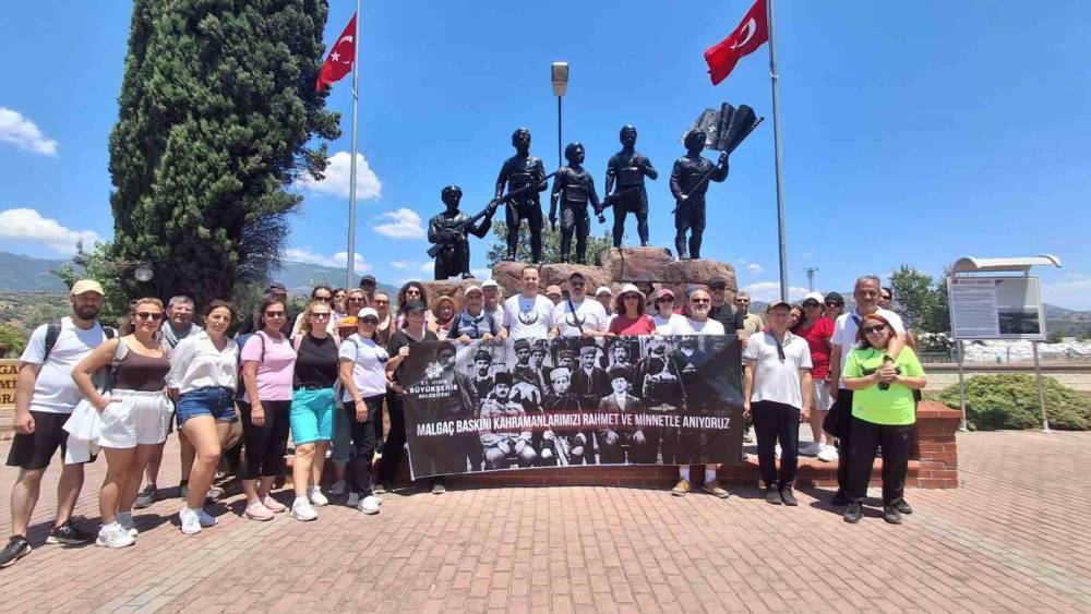 Aydın&rsquo;da Malga&ccedil; Baskını&rsquo;nın yıl d&ouml;n&uuml;m&uuml;nde anlamlı y&uuml;r&uuml;y&uuml;ş

