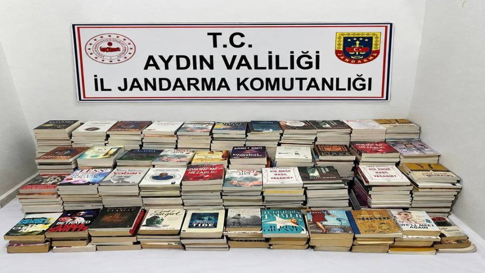 G&uuml;zel&ccedil;amlı&rsquo;da 658 adet bandrols&uuml;z kitap ele ge&ccedil;irildi

