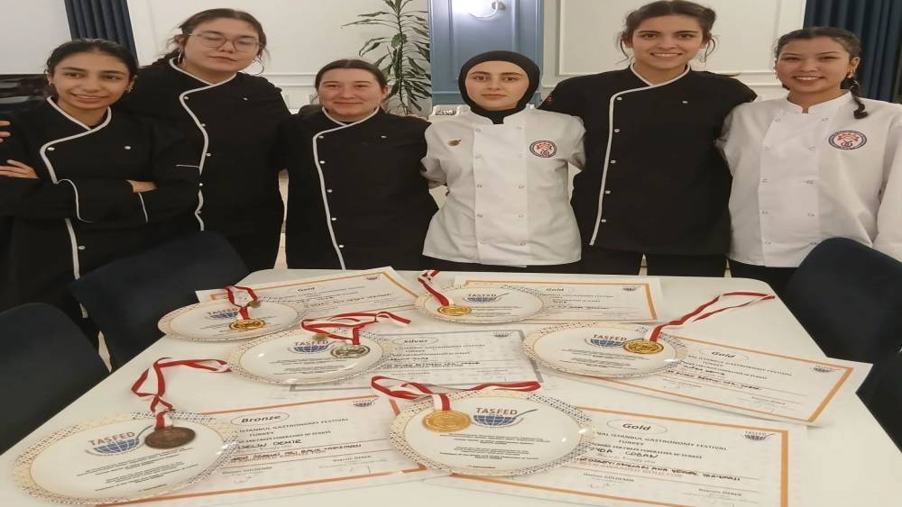 Gastronomi Festivali&rsquo;nde madalyaları topladılar
