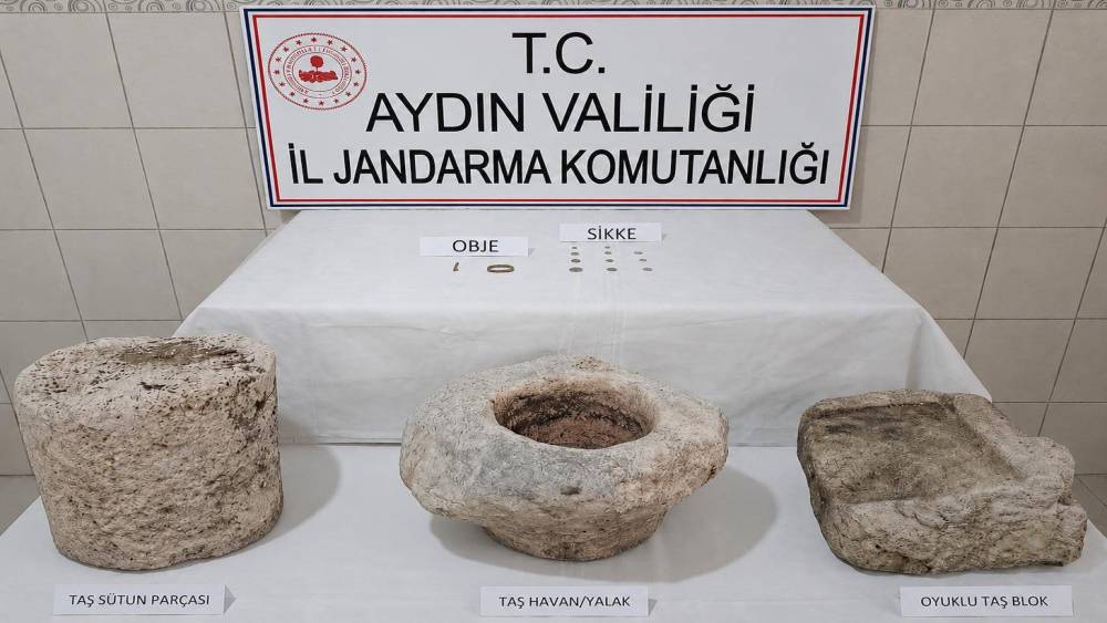 Bozdoğan&rsquo;da tarihi eser operasyonu
