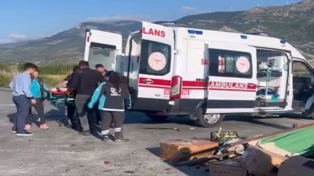 S&ouml;ke&rsquo;de trafik kazası: 1 yaralı
