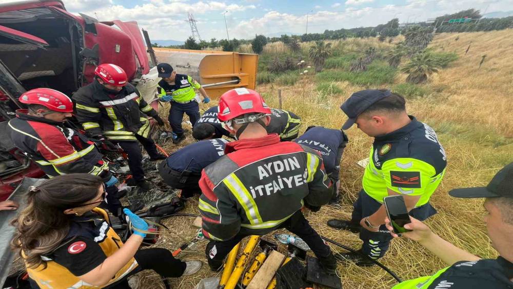 Aydın&rsquo;da trafik kazası: 1 &ouml;l&uuml;
