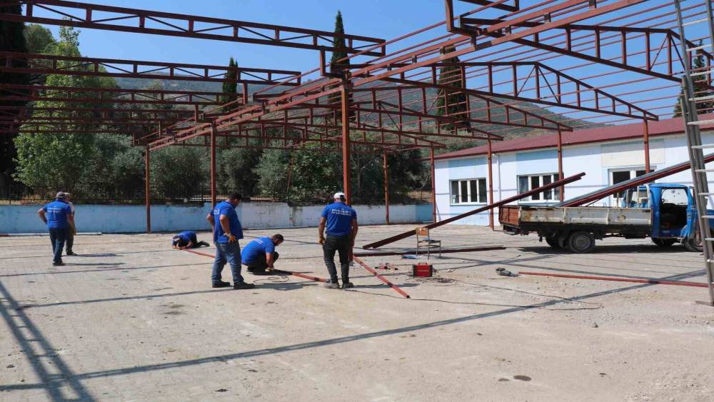 Bozdoğan Belediyesi&rsquo;nden Haydere D&uuml;ğ&uuml;n Salonu&rsquo;nda d&uuml;zenleme
