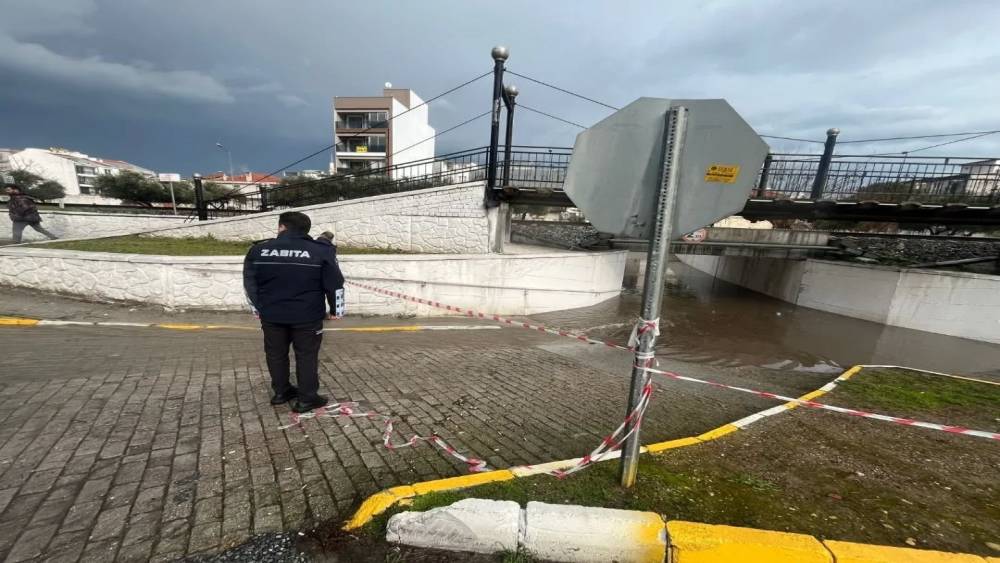 Germencik Belediyesi&rsquo;nden sağanak yağışa karşı &ouml;nlem
