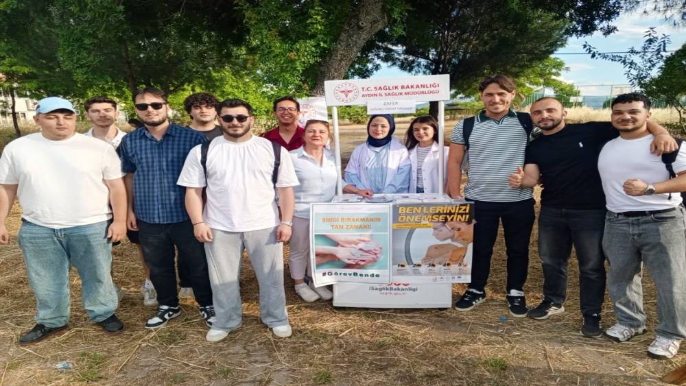 Nazilli&rsquo;de cilt kanseri ve sigaranın zararlarına dikkat &ccedil;ekildi
