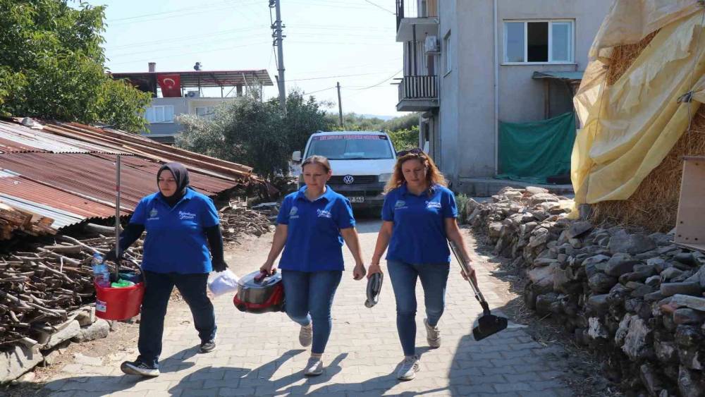 Bozdoğan&rsquo;da "Belediyen yanında" ekipleri sahada
