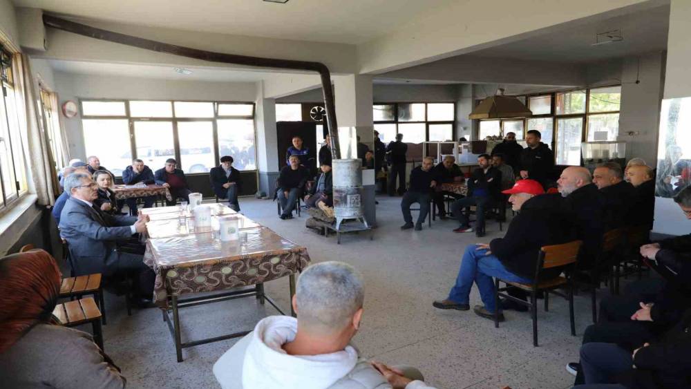 İsabeyli anlattı Başkan Tetik dinledi
