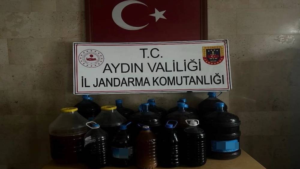 Germencik&rsquo;te 202 litre ka&ccedil;ak alkol ele ge&ccedil;irildi
