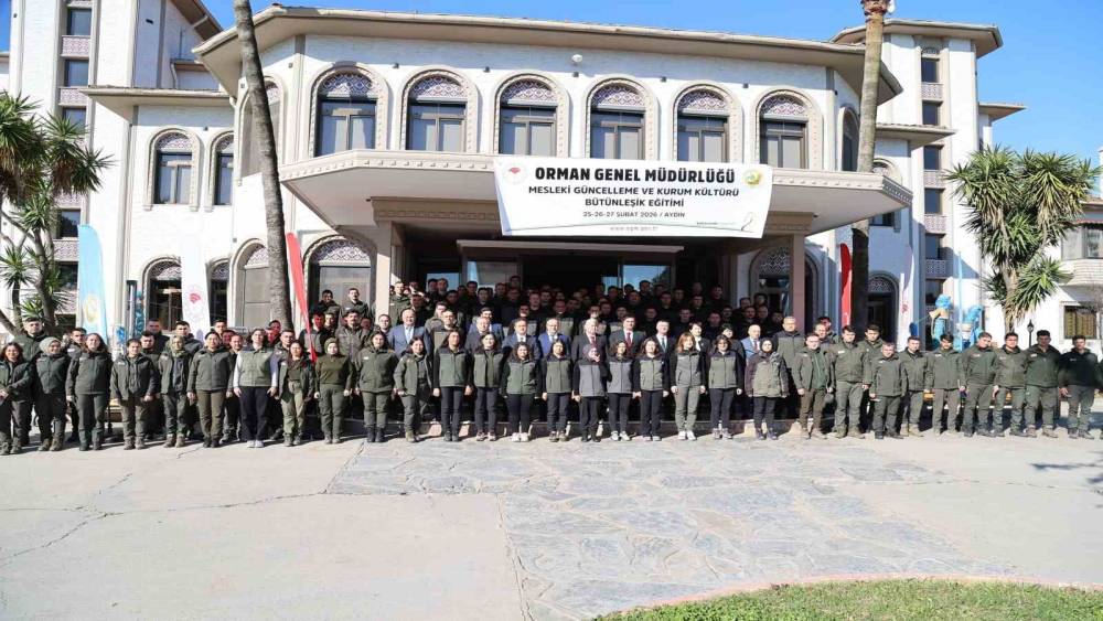Orman ekiplerinin mesleki eğitim toplantısının ikincisi Aydın&rsquo;da yapıldı

