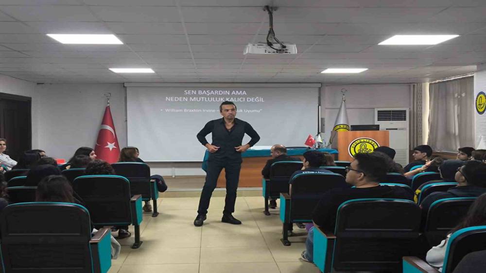 Aydın Lisesi’nde öğrenciler sınav sürecinde zorluklarla başa çıkmayı öğrendi