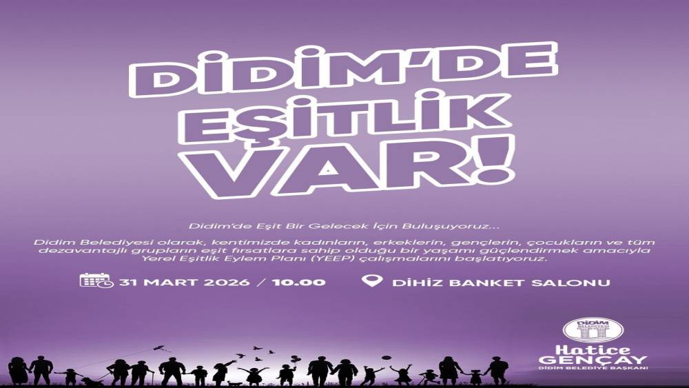 Didim Belediyesi Yerel Eşitlik Eylem Planı &Ccedil;alıştayı d&uuml;zenlenecek
