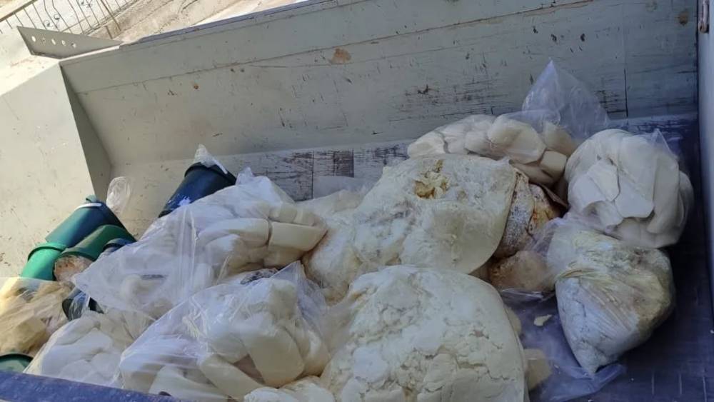 Aydın&rsquo;da 11 ton s&uuml;t &uuml;r&uuml;n&uuml; imha edildi
