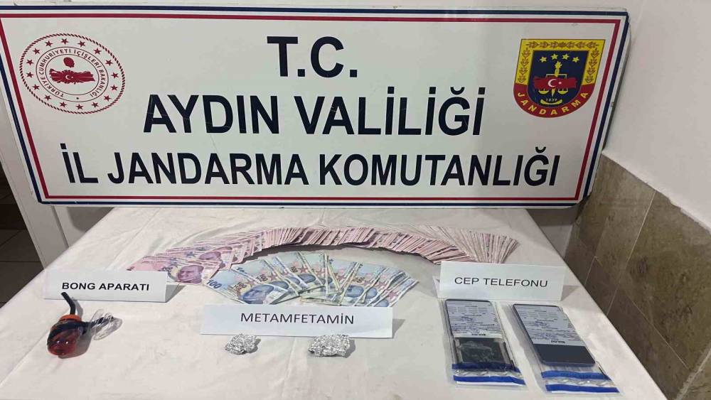 Nazilli&rsquo;de uyuşturucu satıcısına su&ccedil;&uuml;st&uuml;

