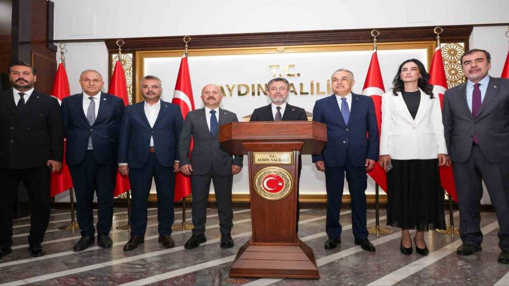 Bakan Yumaklı&rsquo;nın ikinci durağı Aydın Valiliği oldu
