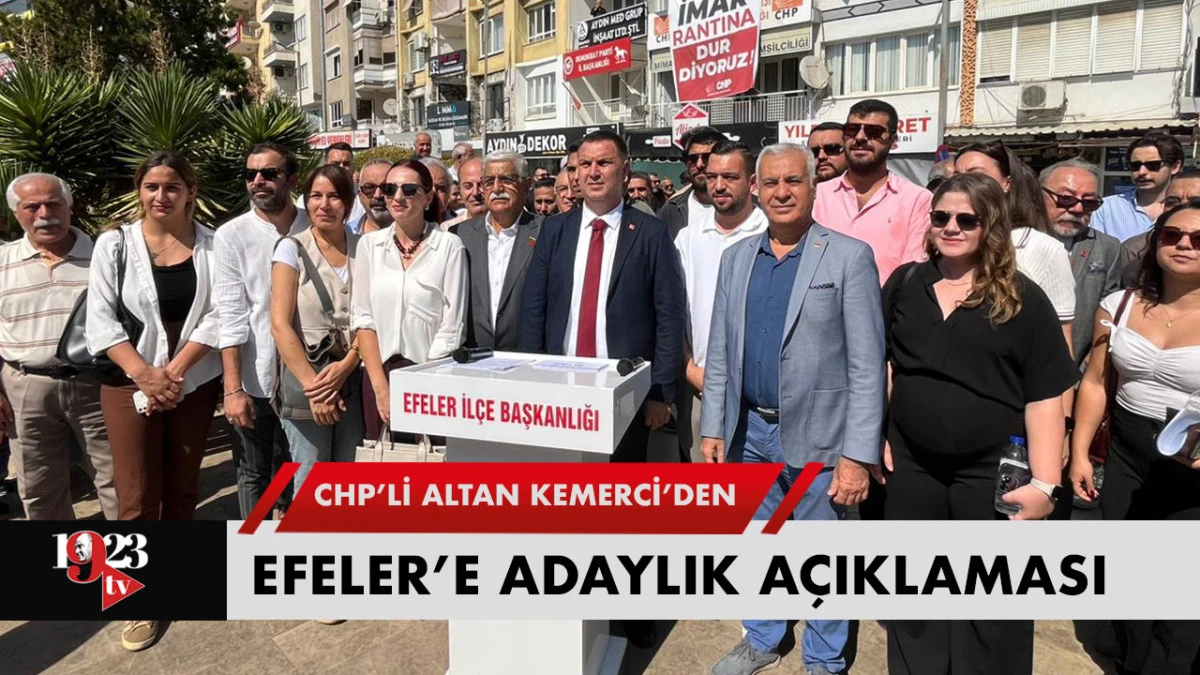 Adaylığını açıklayan Kemerci'den Güçlü Mesaj: Direne Direne Kazanacağız