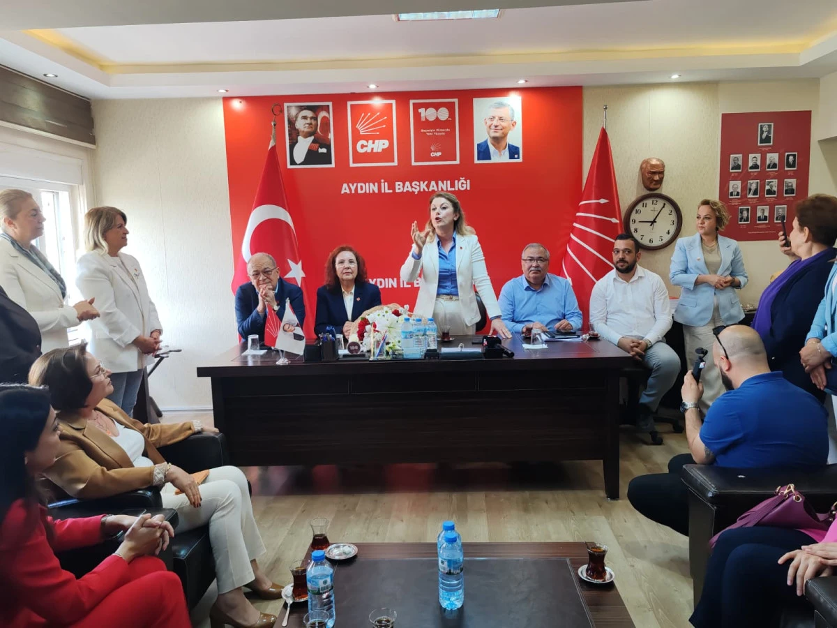 CHP KADIN KOLLARI GENEL BAŞKANI KAYA&rsquo;DAN AYDIN&rsquo;DA &ldquo;TOPUKLAYANLAR&rdquo; &Ccedil;IKIŞI