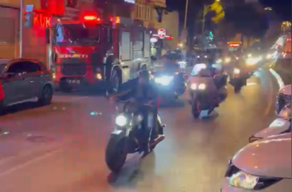 Aydın&rsquo;da 19 Mayıs Coşkusu Rekor Motosiklet Kortejiyle Kutlandı