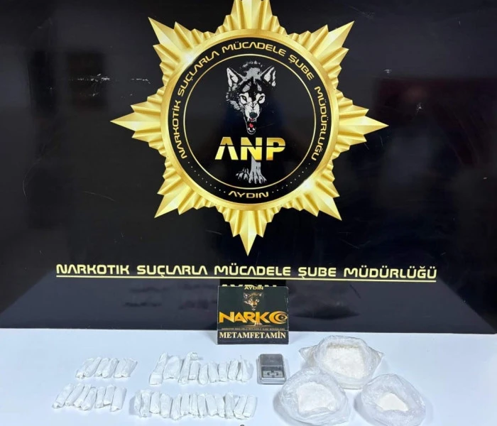 Aydın&rsquo;da 815 gram uyuşturucu madde ele ge&ccedil;irildi