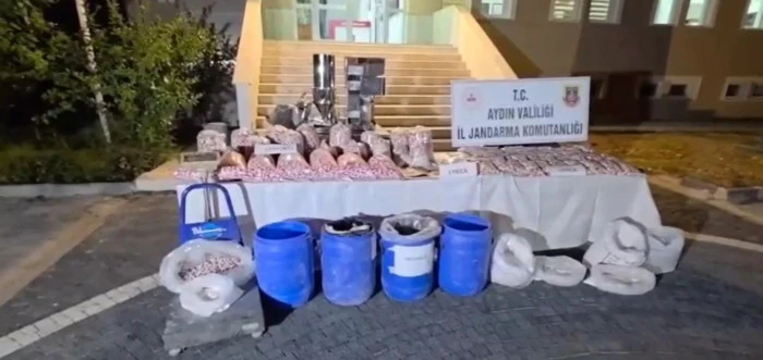 Aydın&rsquo;da zehir tacirlerine darbe: 100 milyon TL&rsquo;lik uyuşturucu ele ge&ccedil;irildi