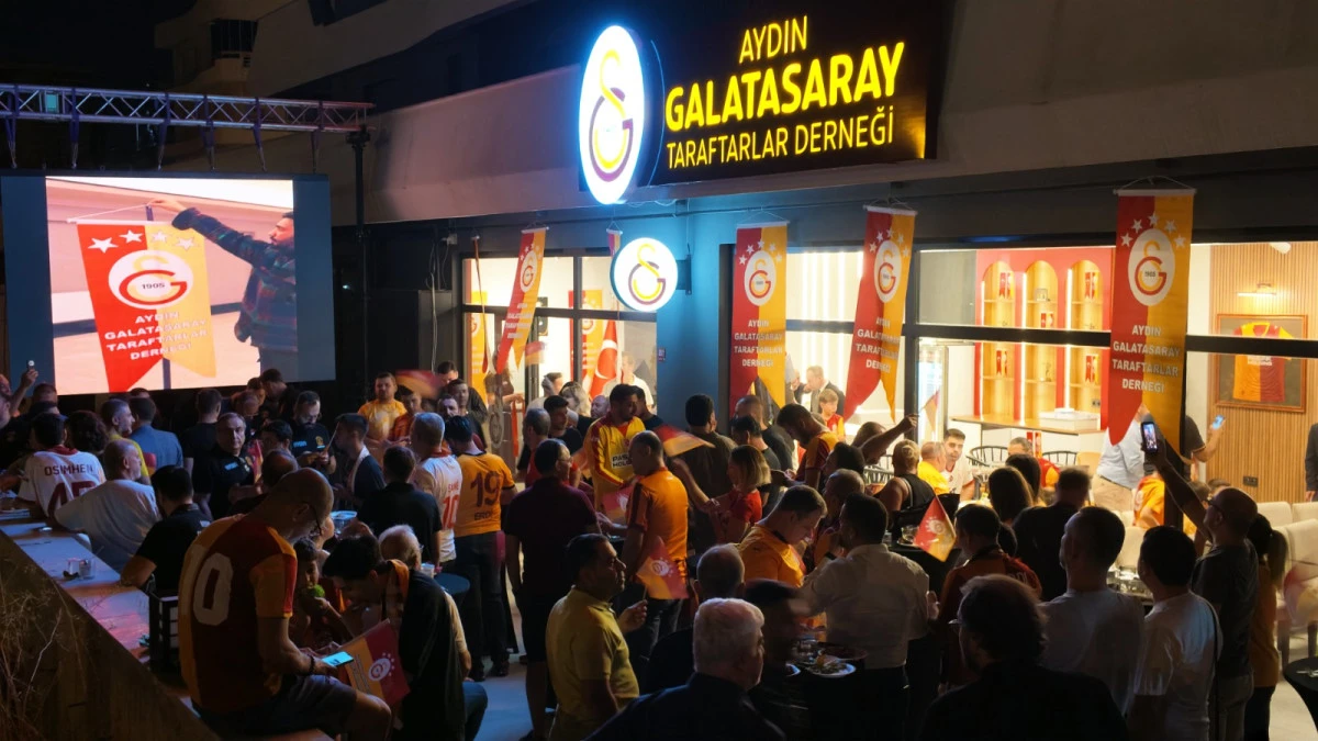 Aydınlı Galatasaraylıların yeni yuvası a&ccedil;ıldı