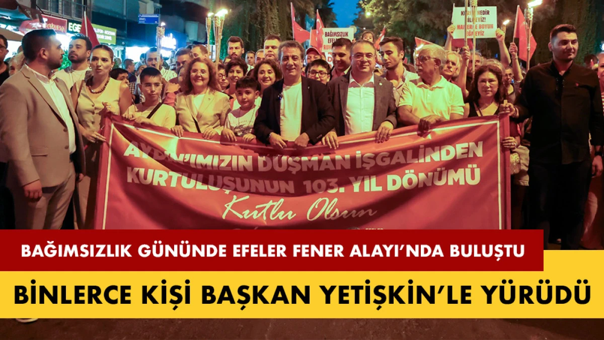 BAĞIMSIZLIK GÜNÜNDE EFELER FENER ALAYI’NDA BULUŞTU