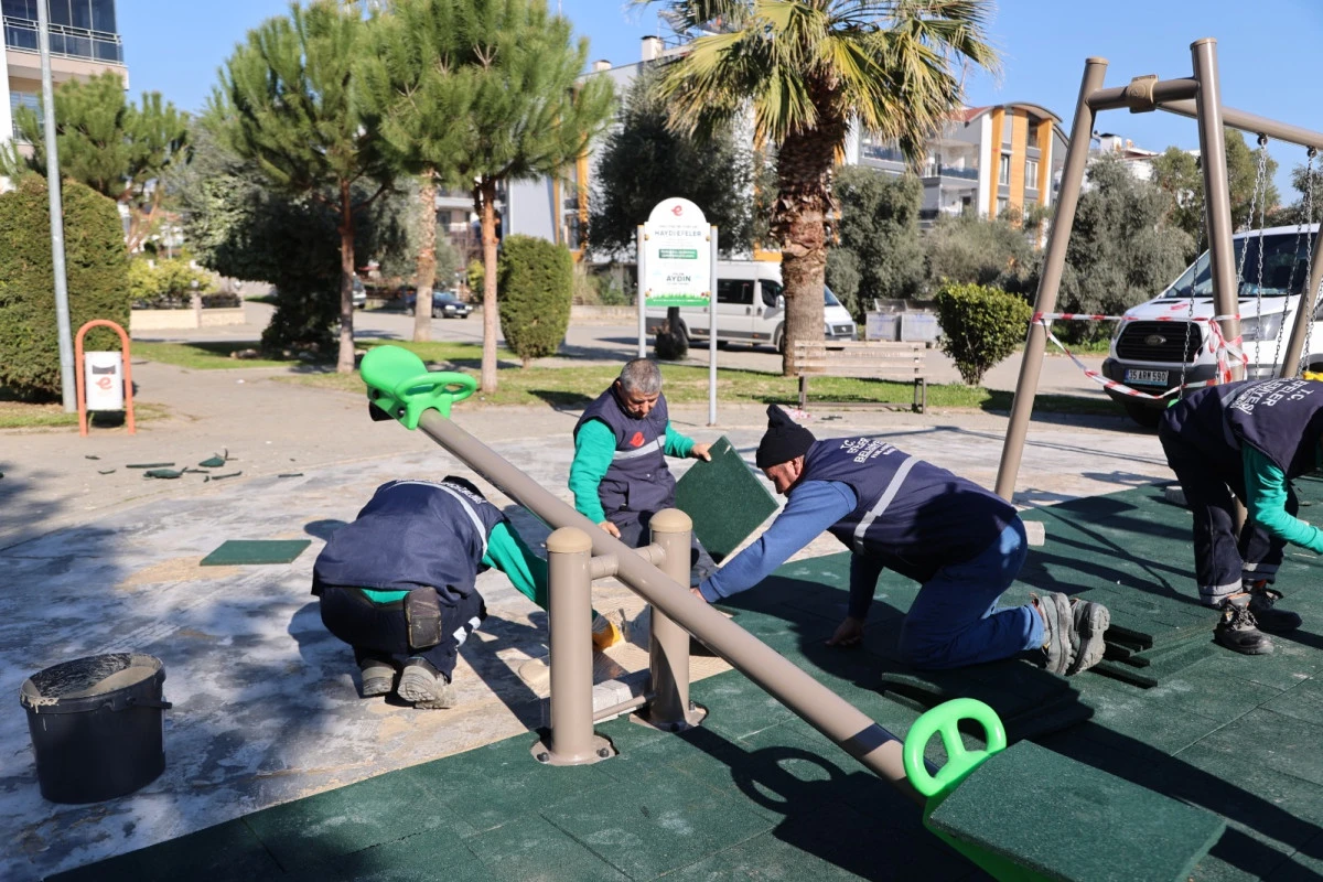 BAŞKAN YETİŞKİN&rsquo;DEN &Ccedil;OCUKLARA G&Uuml;VENLİ VE MODERN OYUN ALANLARI