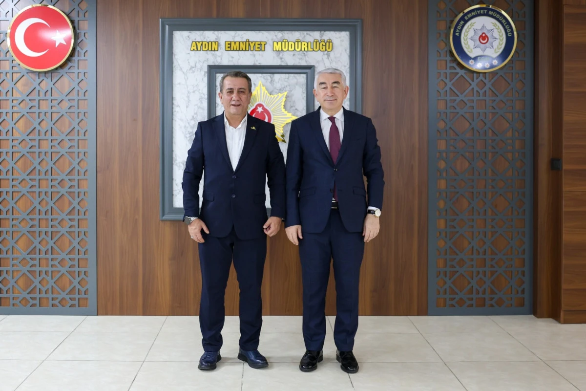 BAŞKAN YETİŞKİN&rsquo;DEN İL EMNİYET M&Uuml;D&Uuml;R&Uuml; KARADUMAN&rsquo;A HAYIRLI OLSUN ZİYARETİ