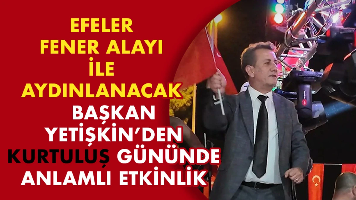BAŞKAN YETİŞKİN’DEN KURTULUŞ GÜNÜNDE ANLAMLI ETKİNLİK