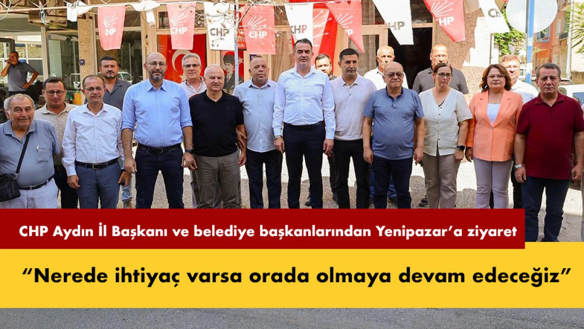 Başkan Yetişkin’den Yenipazar ziyareti: “Her zaman yanınızdayız”