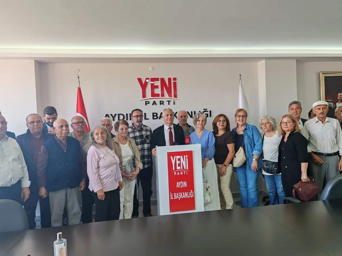 Bayram İnci, YENİ Parti Aydın İl Başkanlığına adaylığını a&ccedil;ıkladı