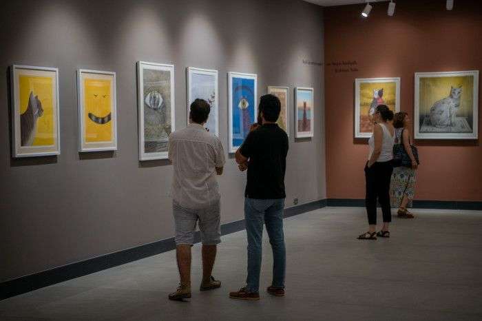 GÜRBÜZ DOĞAN EKŞİOĞLU’NUN “BENİM KEDİLERİM” SERGİSİ ADA MODERN SANAT GALERİSİ’NDE