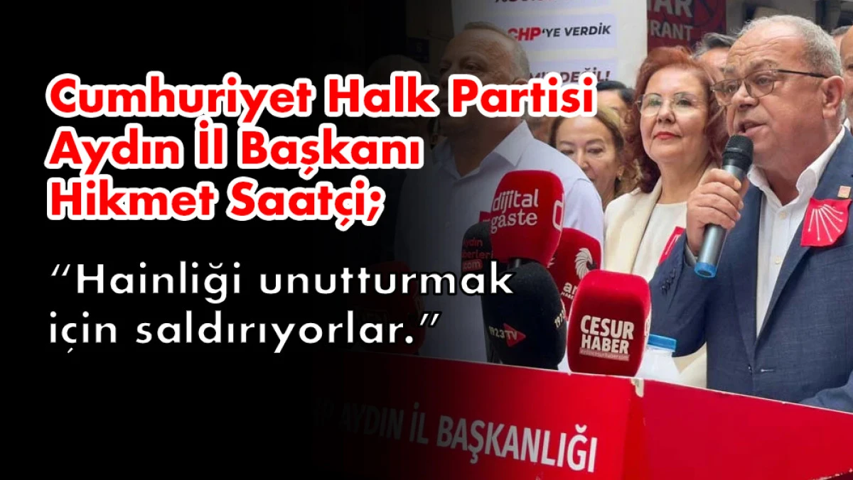 CHP Aydın'da 'İhanet' İsyanı: Halkın Meclisine Gidiyoruz!