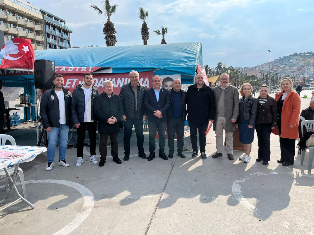 CHP BOZDOĞAN&rsquo;DAN KUŞADASI&rsquo;NA DAYANIŞMA ZİYARETİ
