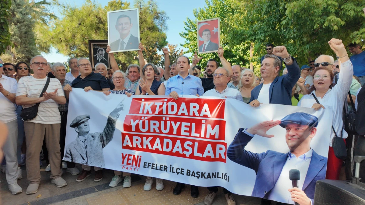 CHP Efeler'de toplu istifa: İl&ccedil;e &ouml;rg&uuml;t&uuml; Yeni Parti'ye ge&ccedil;ti